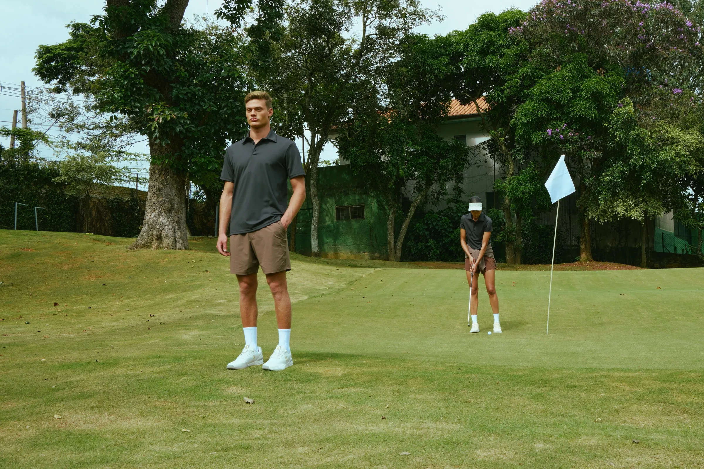 Campanha Insider no campo de golfe