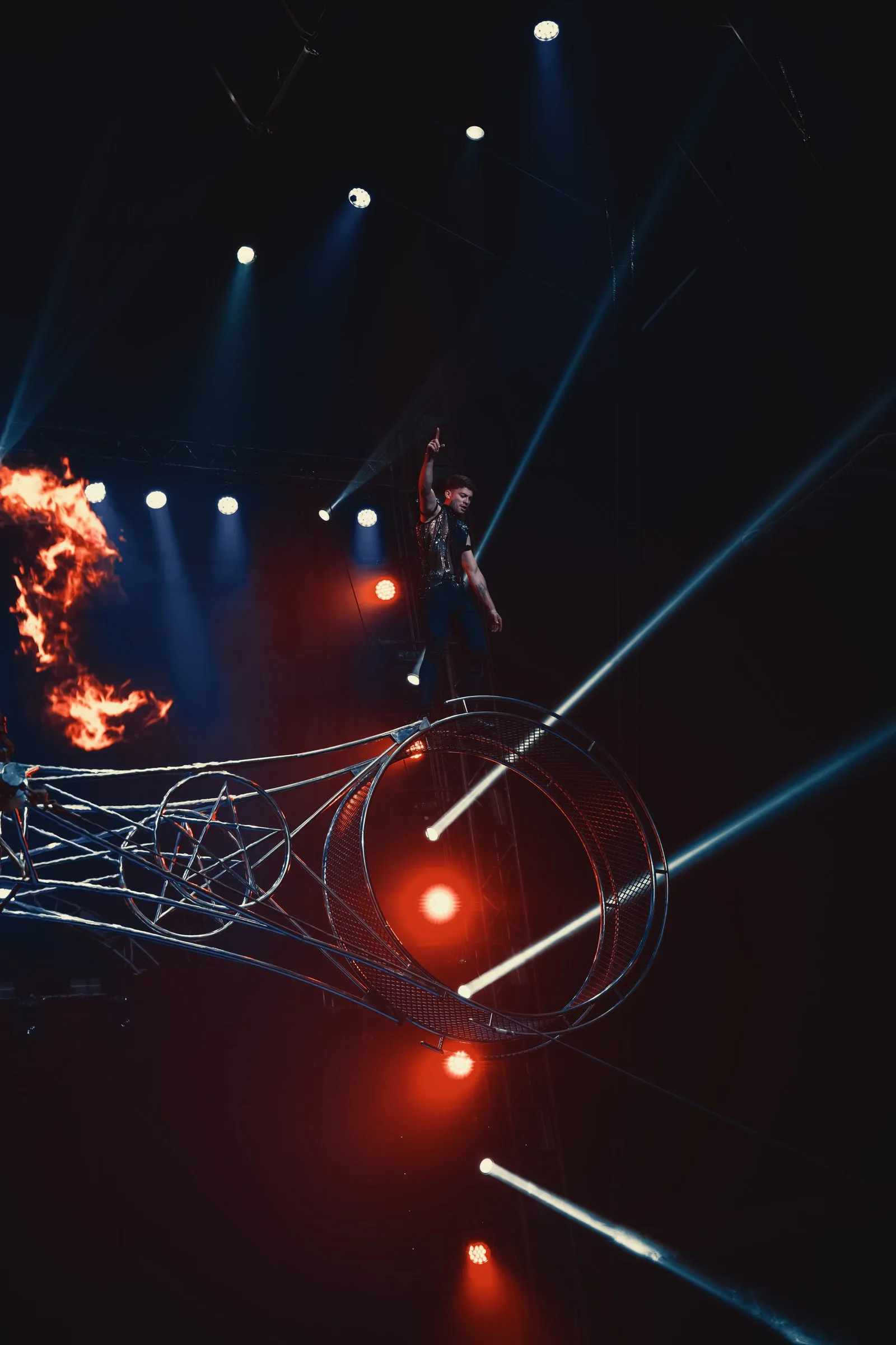 Show, luzes de palco
